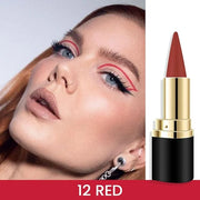 Kaely 2Pcs Red Dark Red Gel Eyeliner Pencil Set,Waterproof Color Colored Eye Liner Crayon,Cat Eye Stencil Gothic Halloween...