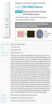 The Fame Skin Care System 1 SET including 5 kinds of skincare - Lotion, Toner, Essence, Eye Cream, Nutrition Cream | Korea...