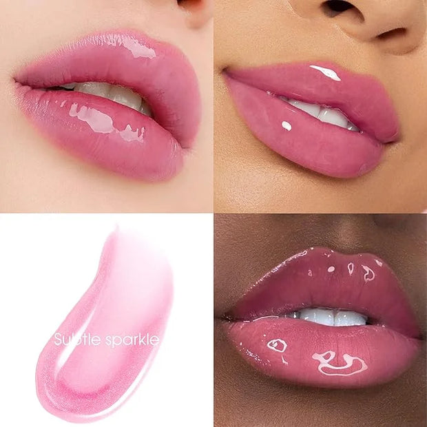 Unidollss MOOD Color Changing Lip Oil - Hydrating, Plumping, Non-Sticky Lip Gloss with Shimmer Finish, Long-Lasting Moistu...