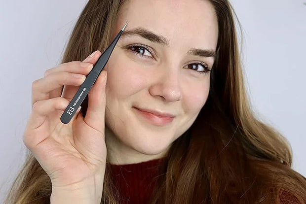 Tweezers For Ingrown Hair By The Razor Bump Co. | Sharp, Stainless Steel, Surgical | Professional Tweezers For Women and M...