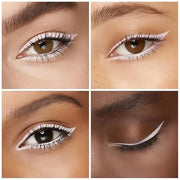 Kaely 2Pcs Quartz Queen White Gel Eyeliner Pencil, Natural Cream Eye Liner Waterproof Smudge Proof, Matte Waterline Eyelin...