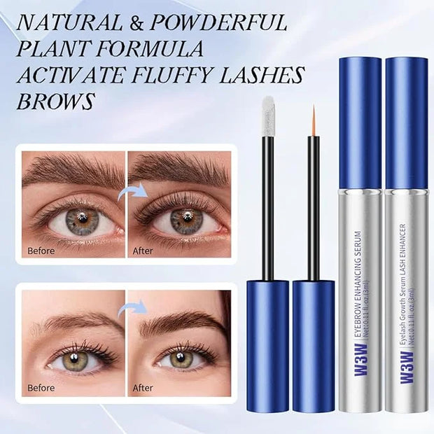 Eyebrow Eyelash Growth Serum,Natural Eyebrow Serum for Longer, Fuller, and Thicker Brows Lash - Product Image