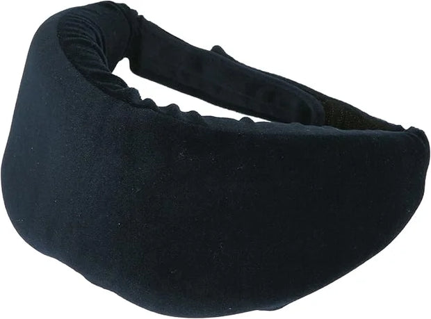 Deluxe Comfort Sleep Soft Memory Foam Eye Mask - 50% Cotton & 50% Polyster - Soft Memory Foam - Adjustable Strap - Sleepin...