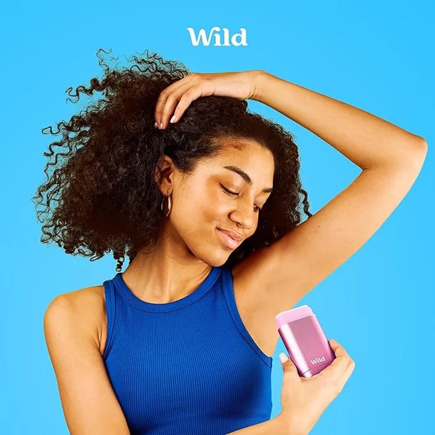 Wild - Refillable Deodorant - Coconut & Vanilla Refill Trio Pack - Vegan - Aluminum Free - Long Lasting Protection - 3 Pac...