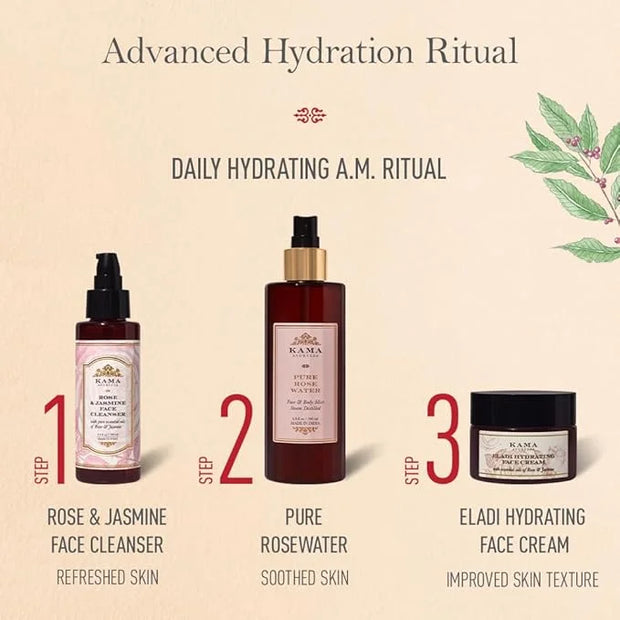 Kama Ayurveda Pure Rose Water Face and Body Mist, 200ml - Product Image