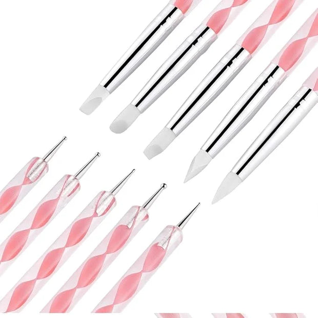 21 pcs nail art brushes