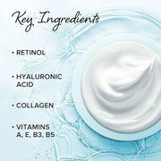 MAREE Face Moisturizer Retinol Cream for Face - Wrinkle Cream for Women - Facial Moisturizer with Collagen - Crema Hidrata...