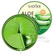 Under Eye Mask, 60 PCS Aloe Vera Under Eye Patches for Dark Circles, Eye Puffiness & Dark Circles Treatment,Under Eye Gel ...