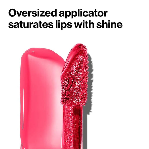 Revlon Super Lustrous The Gloss, 5 Piece Lipgloss Gift Set, Non-sticky High Shine Color in Cream & Pearl Finishes, Pack of...