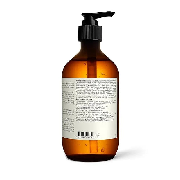 Aesop Volumizing Shampoo | Lifting Formulation for Volume and Body for Thin or Fine Hair | Botanical Oils to Soften Hair a...