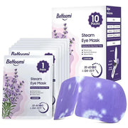 Steam Eye Mask, 10 Packs Heated Eye Mask, Self Heating Disposable SPA Warm Compress for Eyes Sleep Mask, Soothing Moist He...