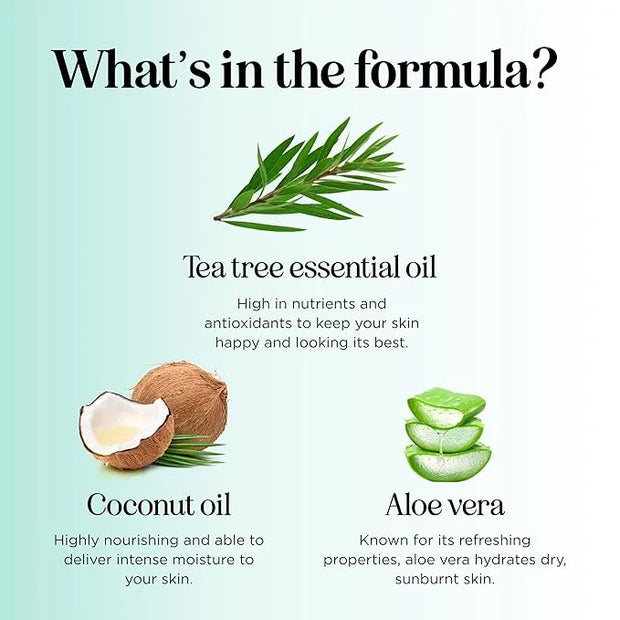 After Sun Lotion with Aloe Vera - Ultra Cooling Aloe Vera Lotion for Sunburn Hydration with Cocoa Butter & Rosehip Oil - H...