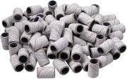 100 Pieces Large Nail Sanding Bands Professional Nail Manicure Great Fit for Nail Drill Bits for Acrylic Nails (240 Grit, ...