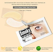 The Orchid Skin Eye Patch Skin Care Eye Masks for Dark Circles Korean Beauty 1oz Orchid Smoky Under Clear Eye Patch Pack o...