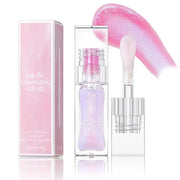 Magic Color Changing Lip Oil Ph, Glitter Lip Gloss, Upgraded Big Brush Head Moisturizing Lip Oil Long Lasting Nourishing L...