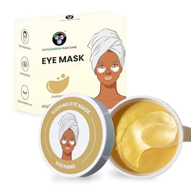 ABC Gold Eye Mask, Under Eye mask, and Collagen Eye Patches are suitable for puffy eyes and dark circles (30 Pair) - Produ...