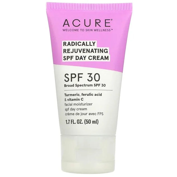 ACURE Acure Radically Rejuvenating, Day Cream, SPF 30, 1.7 fl oz (50 ml) (Pack of 2) - Product Image