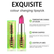 3 PCS Jelly Crystal Vera Lipstick,Magic Temperature Tinted Lip Balm,Plumping Glimmer Color Changing Lip Oil,Long Lasting N...