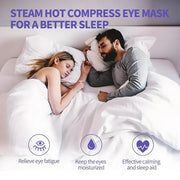 48 Packs Steam Eye Mask for Dry Eyes, Warm Compress Eye Mask, Self Heating Eye Masks Help for Dark Circles, Puffy Eyes, Di...