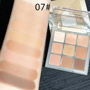 Eyeshadow Palette Makeup- 9 Colors Naked Eyeshadow Palette Matte NUDE Korean Natural Eye Shadow palettes Highly Pigmented ...