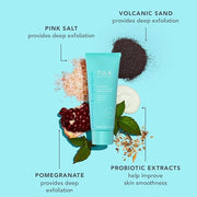 TULA Skin Care So Poreless Exfoliating Blackhead Scrub - Powerful and Gentle Exfoliation, Refreshing and Smoothing, Contai...