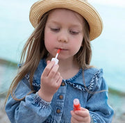 MISS NELLA Fairy Kiss Lip Gloss, Red hydrating children Lip Gloss, watermelon scent, gentle on the skin. gives a sheer kis...