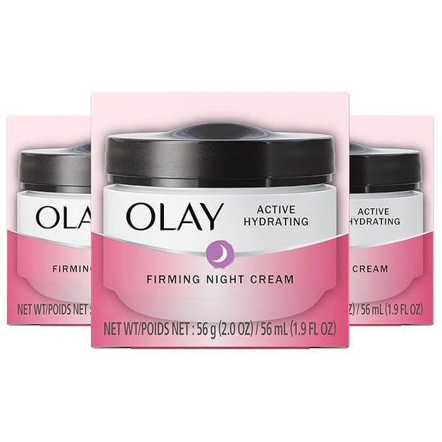 Olay Firming Night Cream, 1.9 Fl Oz (Pack of 3) - Product Image