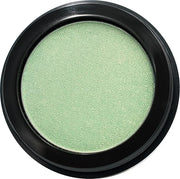 Clover Shimmering Emerald Green Yellow Gold Flecked Forest Pressed Powder Single Vegan Eyeshadow; Talc, Paraben & Cruelty ...