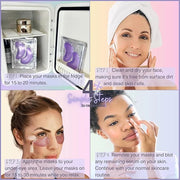 Under Eye Masks (20 Pairs) Collagen & Hyaluronic Acid - Reduce Wrinkles, Dark Circles, Puffy Eyes, Bags, Anti Aging Patche...
