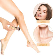 2Pcs Self Tan Brush Soft Body Makeup Brush Portable Self Tanning Brush Self Tanner Face Brush For Body & Leg Makeup（Rose G...