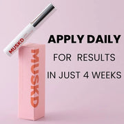 Eyelash Growth Serum - Lash Enhancer for Longer, Thicker, Fuller Lashes & Brows - Natural, Vegan & Cruelty-Free Eyelash Se...