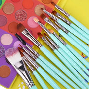UCANBE 54 Colors Splashy Candies Eyeshadow Palette + 15pcs Makeup Brush Set, Highly Pigment Matte Metallic Shimmer Glitter...