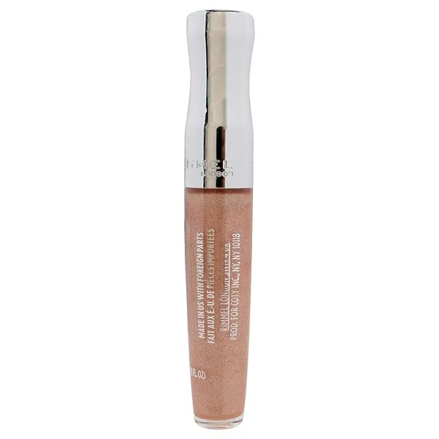 Rimmel Stay Glossy Lip Gloss - Non-Sticky and Lightweight Formula for Lip Color and Shine - 122 All Nighter, .18oz - Produ...