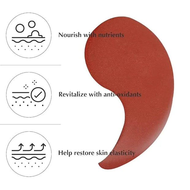 SHANGPREE Ginseng Berry Eye Mask (30pairs; 1.4g / wt. 0.05oz. x 60ea), Premium Korean Skincare - Product Image