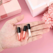 Jinei 150 Pcs Clear Empty Lip Balm Bottles 1.2ml Mini Lip Gloss Tubes, Refillable Containers Transparent Plastic Clear Lip...