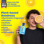 The Shampoo for Kids, Tweens & Teens – Aloe Vera & Green Tea Infused for Healthy Hair & Scalp – Sulfate-Free, Paraben-Free...