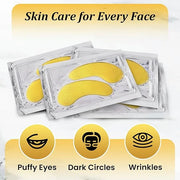 Beauty Golden Under Eye Patches (60 Pairs) - Under Eye Mask for Face Collagen Skin Care Products, Treatment for Dark Circl...
