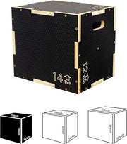 3 in 1 Non-Slip Wooden Plyo Box Plyometric - Product Image