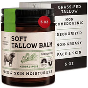 Beef Tallow for Skin - Beef Tallow For Face - Tallow Face Moisturizer - Beef Tallow Moisturizer - Tallow Balm - Grass Fed ...