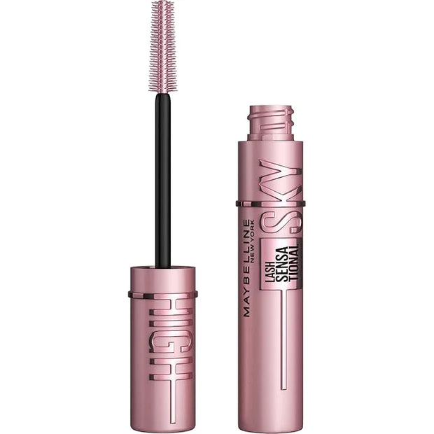 Maybelline Lash Sensational Sky High Washable Mascara Makeup, Volumizing, Lengthening, Defining, Curling, Multiplying, Bui...