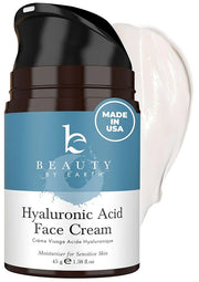 Hyaluronic Acid Moisturizer for Face - USA Made with Organic & Natural Ingredients, Hydrating Anti Aging Face Moisturizer ...