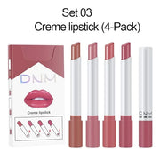 evpct 4Pcs Smoke Pipe Lip Color Changing Lipstick Little Smoke Cigarette Matte Lip Balm Set Kit for Women Beauty Lipstick ...