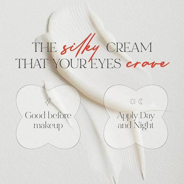 5% Caffeine Eye Cream Anti Aging with 360 Rollerball, Reduce Wrinkles and Dark Circles, Under Eye Cream For Women and Men ...