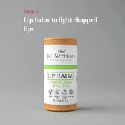 J&L Naturals Simple Skin Regimen Kit With Cleansing Bar, Face Salve, Konjac Sponge, Lip Balm | For Oily, Dry, Mature, and ...