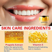 2 Pcs Lip Balm Honey Pot Lines