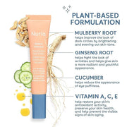 Nuria - Defend Triple Action Eye Cream for Dark Circles, Puffiness and Fine Lines, Nourishing Under Eye Cream with Ginseng...