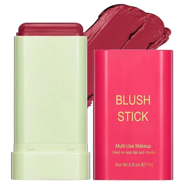 Multi-Use Makeup Blush Stick,Beauty Solid Moisturizer Stick,Waterproof Natural Nude Makeup,Tinted Solid Moisturizer Stick ...