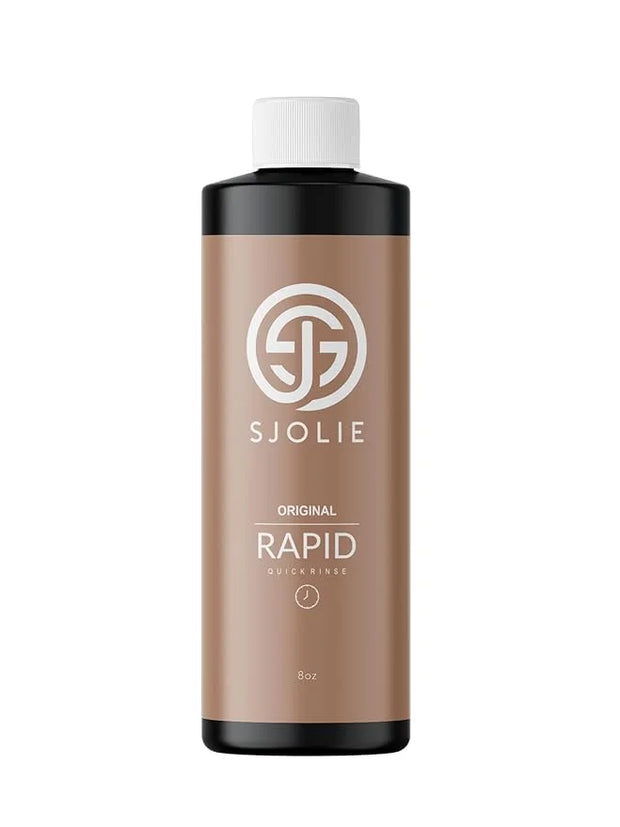 SJOLIE Rapid Spray Tan Solution - Ultra One Hour Express Tan - Olive Base | Sunless Tanner for a Fast Drying, Vegan-Friend...