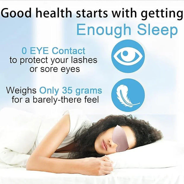Eye Mask for Lash Extensions, Sleep Mask for Lash Extensions for Lashes Aftercare,Lash Extension Sleep Mask for Travel Yog...