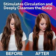 Colorproof Scalp Cleansing Brush for Optimal Hair Health — Scalp Scrubber for Deep Cleansing — Removes Buildup & Impuritie...